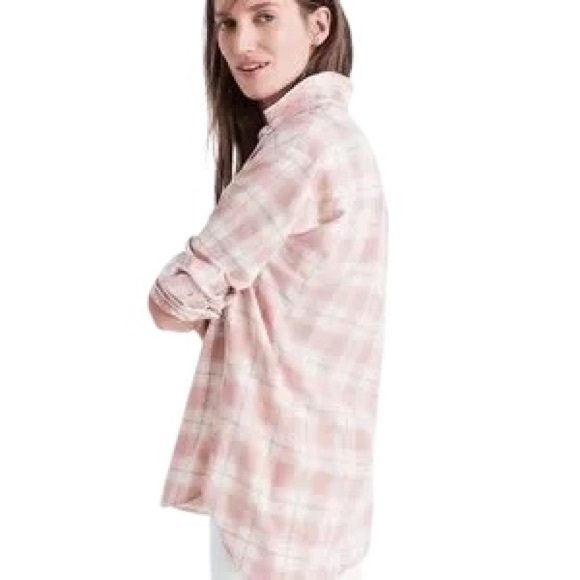 Madewell Central Long Sleeve Button Down Shirt in Danville Plaid - L - Picture 3 of 12